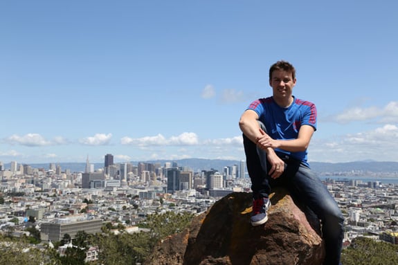 Christian Menzinger in San Francisco